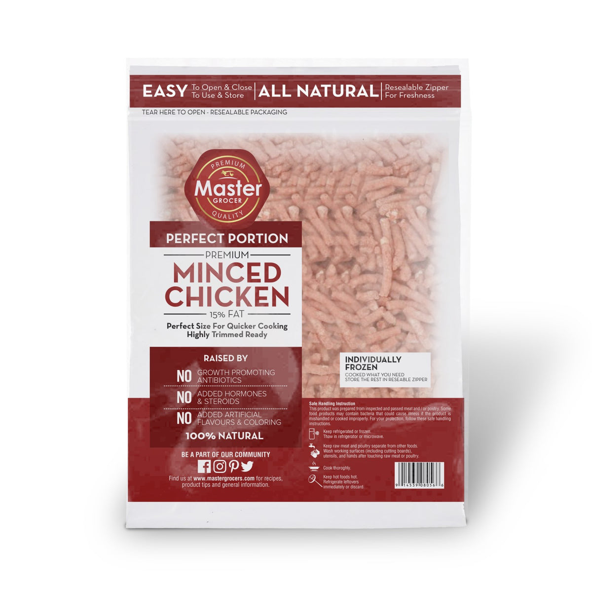 Danny's Choice Minced Chicken - Frozen